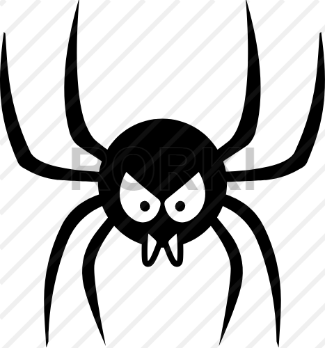 vector spider, arachnid, insect, arachnophobia, creepy, spinneret, fangs, spiderling, halloween, silhouette, crawlies