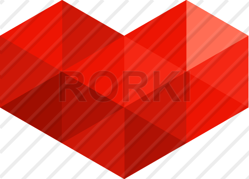 vector hearts, vector, geometric, love, abstract, triangles, illustration, design, flat, mosaic, red, art, shapes, valentine's day, symbol, passion, flirting, romance, amour